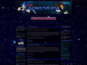 The Sonicverse-Sonic fan based forums, Sonic, Fan Fictions, and Games.